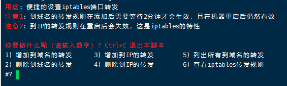基于 iptables 转发教程(TCP+UDP)